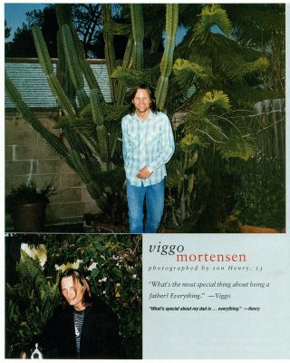 Viggo Mortensen, InStyle June 2001