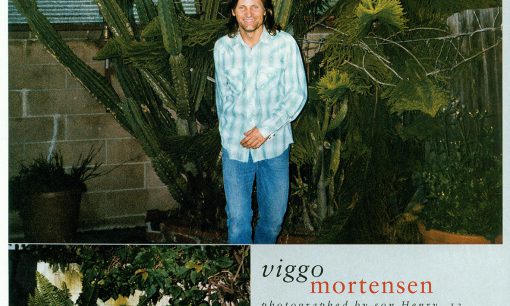 Viggo Mortensen, InStyle June 2001