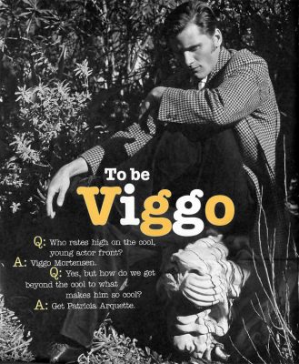 Viggo Mortensen by Bruce Weber in Interview mag 1995