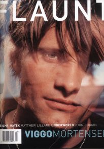 Viggo Mortensen in Flaunt, April 1999 - cover 1