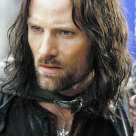 Aragorn (Viggo Mortensen) in The Fellowship of the RIng (Lord of the Rings)