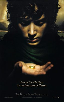 The Fellowship of the Ring poster - Frodo with The One Ring