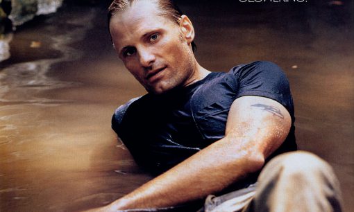 Viggo Mortensen in Elle, Dec. 2001