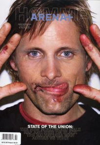 Viggo Mortensen in Arena Homme Oct 2002, cover