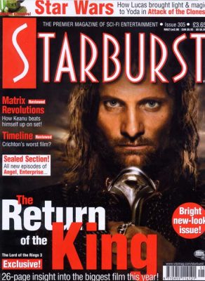 Starburst Dec 2003 magazine cover