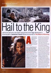 Hail to the King - Starburst Dec 2003 p1