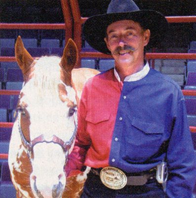 Rex Peterson, horse trainer for Hidalgo