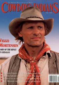 Viggo Mortensen magazine cover - Cowboys & Indians April 2004