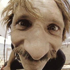 Viggo Mortensen @ Cannes 2005 fisheye by Cronenberg