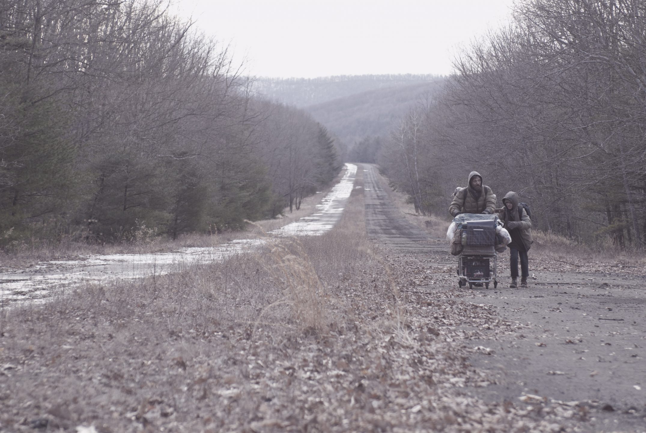 Viggo Mortensen & Kodi Smit-McPhee in The Road.