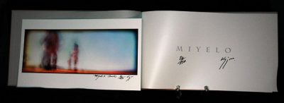 Miyelo book, autographed