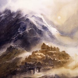 Edoras 2 by Alan Lee