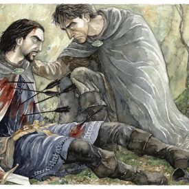 Boromir's death (2000) by Anke Eissmann