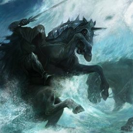 Nazgul in the Bruinen by Julia Alex (Julaxart@DeviantArt)