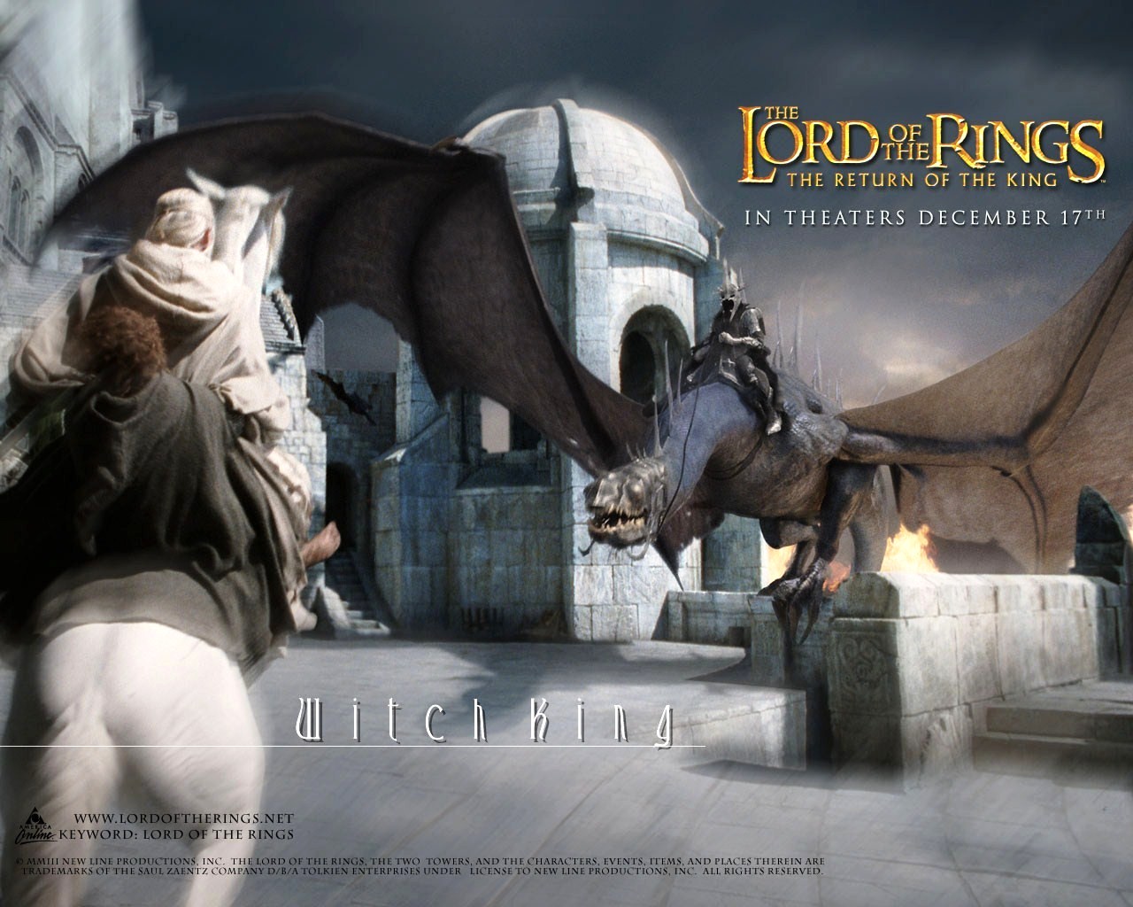 Nazgul & Minas Tirith - The Lord of The Rings & The Return of The