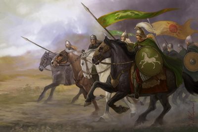 Rohirrim by Julia Alex (Julaxart@DeviantArt, Gellihana-art@DeviantArt)