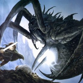 Sam and Shelob by John Howe