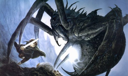 Sam and Shelob by John Howe