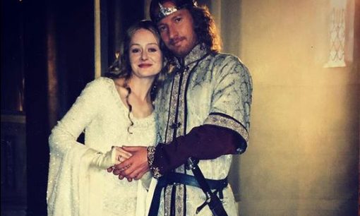 Eowyn & Faramir from Miranda Otto's Instagram