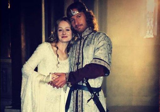 Eowyn & Faramir from Miranda Otto's Instagram