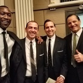 Ali, Marinov, Hatton, Mortensen, bts in Green Book