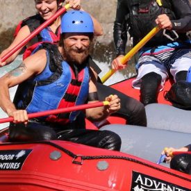 Viggo Mortensen takes a break from filming Captain Fantastic