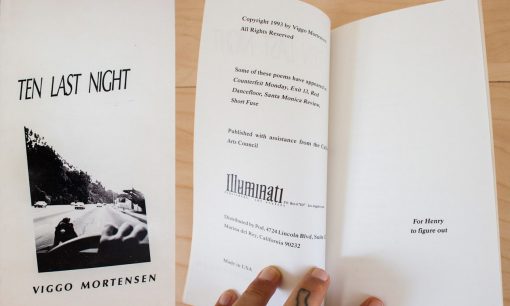 Ten Last Night, book by Viggo Mortensen