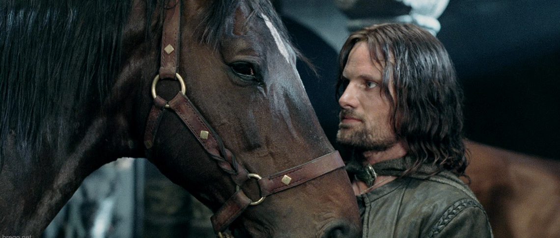 Aragorn & Brego in The Two Towers