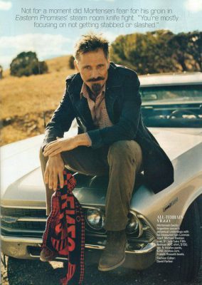 Viggo Mortensen, San Lorenzo scarf